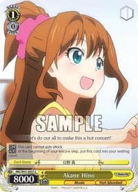 Akane Hino - The iDOLM@STER Cinderella Girls - Weiss Schwarz card