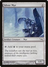 Silver Myr - Mirrodin - Magic: The Gathering card