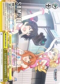 LET'S GO HAPPY!! (SR) - The iDOLM@STER Cinderella Girls - Weiss Schwarz card