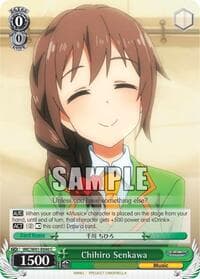 Chihiro Senkawa - The iDOLM@STER Cinderella Girls - Weiss Schwarz card