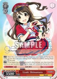 Uzuki Shimamura - The iDOLM@STER Cinderella Girls - Weiss Schwarz card