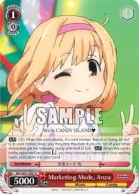 Marketing Mode, Anzu - The iDOLM@STER Cinderella Girls - Weiss Schwarz card