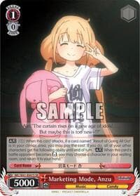 Marketing Mode, Anzu (SR) - The iDOLM@STER Cinderella Girls - Weiss Schwarz card