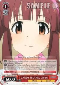 CANDY ISLAND, Chieri - The iDOLM@STER Cinderella Girls - Weiss Schwarz card