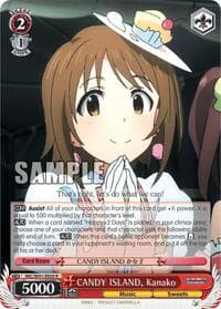 CANDY ISLAND, Kanako - The iDOLM@STER Cinderella Girls - Weiss Schwarz card