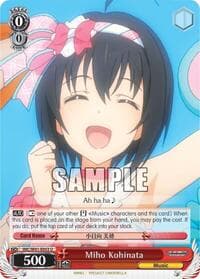 Miho Kohinata - The iDOLM@STER Cinderella Girls - Weiss Schwarz card