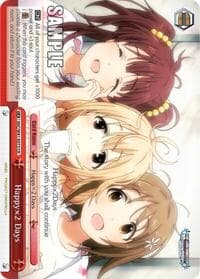 Happyx2 Days - The iDOLM@STER Cinderella Girls - Weiss Schwarz card