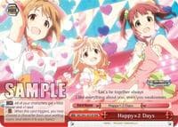 Happyx2 Days (RRR) - The iDOLM@STER Cinderella Girls - Weiss Schwarz card