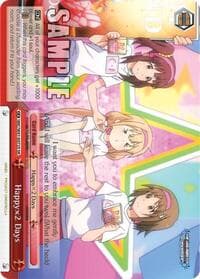 Happyx2 Days (SR) - The iDOLM@STER Cinderella Girls - Weiss Schwarz card