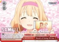 Result of Going All Out (RRR) - The iDOLM@STER Cinderella Girls - Weiss Schwarz card