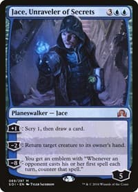 Jace, Unraveler of Secrets - Shadows over Innistrad - Magic: The Gathering card