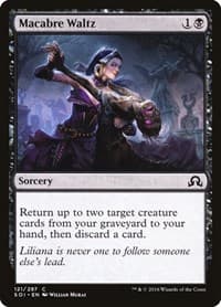 Macabre Waltz - Shadows over Innistrad - Magic: The Gathering card