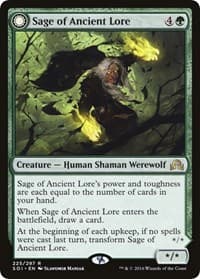 Sage of Ancient Lore - Shadows over Innistrad - Magic: The Gathering card