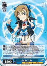 Riina Tada - The iDOLM@STER Cinderella Girls - Weiss Schwarz card