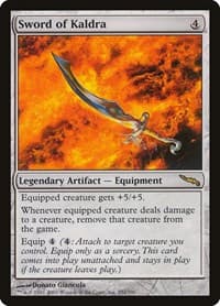 Sword of Kaldra - Mirrodin - Magic: The Gathering card
