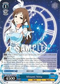 Minami Nitta (SP) - The iDOLM@STER Cinderella Girls - Weiss Schwarz card