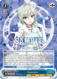 Anastasia - The iDOLM@STER Cinderella Girls - Weiss Schwarz card