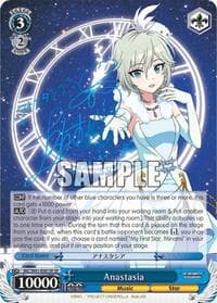 Anastasia (SP) - The iDOLM@STER Cinderella Girls - Weiss Schwarz card