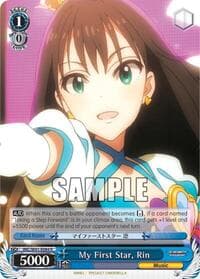 My First Star, Rin - The iDOLM@STER Cinderella Girls - Weiss Schwarz card
