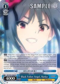 Black Fallen Angel, Ranko - The iDOLM@STER Cinderella Girls - Weiss Schwarz card