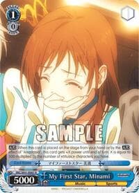 My First Star, Minami - The iDOLM@STER Cinderella Girls - Weiss Schwarz card