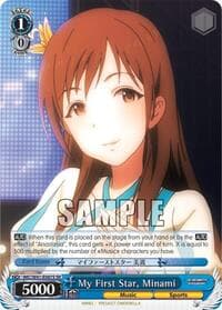 My First Star, Minami (SR) - The iDOLM@STER Cinderella Girls - Weiss Schwarz card