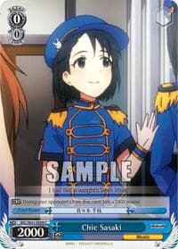 Chie Sasaki - The iDOLM@STER Cinderella Girls - Weiss Schwarz card