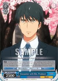 Encounter with Rin, Producer - The iDOLM@STER Cinderella Girls - Weiss Schwarz card