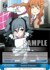 Sealed Grimoire - The iDOLM@STER Cinderella Girls - Weiss Schwarz card