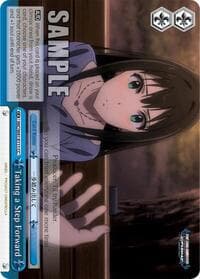 Taking a Step Forward - The iDOLM@STER Cinderella Girls - Weiss Schwarz card