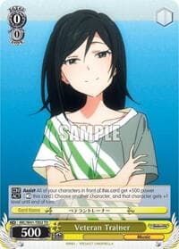 Veteran Trainer - The iDOLM@STER Cinderella Girls - Weiss Schwarz card