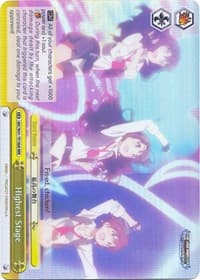 Highest Stage (Yellow) (RRR) - The iDOLM@STER Cinderella Girls - Weiss Schwarz card