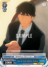 Under the Same Umbrella, Producer - The iDOLM@STER Cinderella Girls - Weiss Schwarz card
