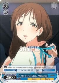 My First Star, Minami (TD) - The iDOLM@STER Cinderella Girls - Weiss Schwarz card