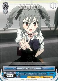 Ranko Cannot be Honest with Herself (B) - The iDOLM@STER Cinderella Girls - Weiss Schwarz card
