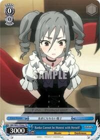 Ranko Cannot be Honest with Herself (C) - The iDOLM@STER Cinderella Girls - Weiss Schwarz card
