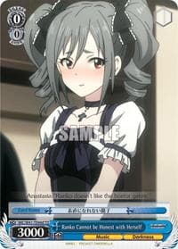 Ranko Cannot be Honest with Herself (D) - The iDOLM@STER Cinderella Girls - Weiss Schwarz card