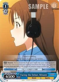 Facing the Debut, Minami - The iDOLM@STER Cinderella Girls - Weiss Schwarz card