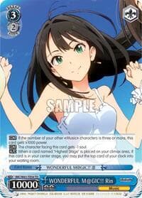 WONDERFUL M@GIC!! Rin - The iDOLM@STER Cinderella Girls - Weiss Schwarz card