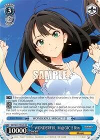 WONDERFUL M@GIC!! Rin (SR) - The iDOLM@STER Cinderella Girls - Weiss Schwarz card