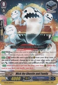 Mick the Ghostie and Family - G-BT06: Transcension of Blade & Blossom - Cardfight Vanguard card