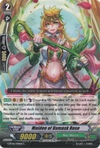 Maiden of Damask Rose - G-BT06: Transcension of Blade & Blossom - Cardfight Vanguard card