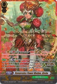 Ranunculus Flower Maiden, Ahsha - G-BT06: Transcension of Blade & Blossom - Cardfight Vanguard card