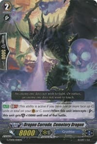 Dragon Corrode, Cemetery Dragon - G-TD08: Vampire Princess of the Nether Hour - Cardfight Vanguard card