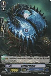 Greedy Mimic - G-TD08: Vampire Princess of the Nether Hour - Cardfight Vanguard card