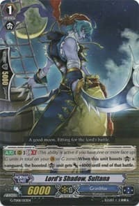 Lord's Shadow, Sultana - G-TD08: Vampire Princess of the Nether Hour - Cardfight Vanguard card