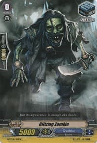 Blitzing Zombie - G-TD08: Vampire Princess of the Nether Hour - Cardfight Vanguard card