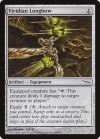 Viridian Longbow - Mirrodin - Magic: The Gathering card