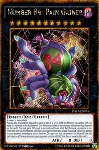 Number 84: Pain Gainer - Premium Gold: Infinite Gold - YuGiOh card