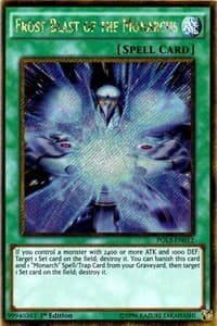 Frost Blast of the Monarchs - Premium Gold: Infinite Gold - YuGiOh card